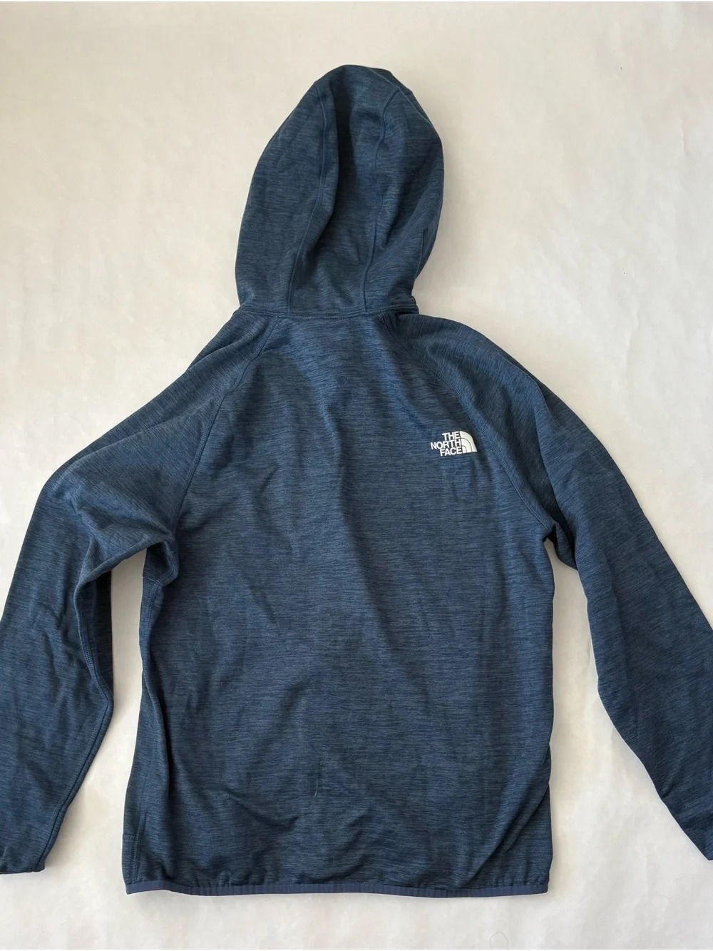 The North Face Dark Blue Hooded Full-Zip Jacket